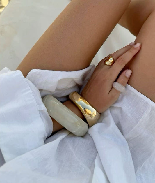 Stylish Gold Bangle Bracelet