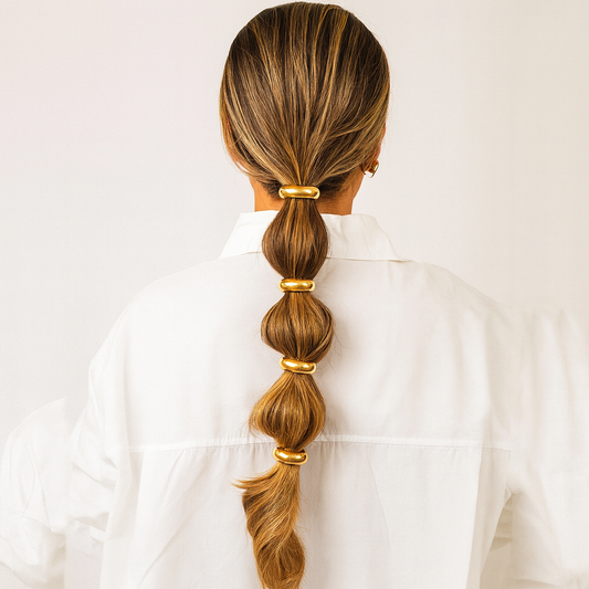 Gold-Silver Starfish Earrings