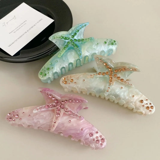 Ocean dream star hair clip